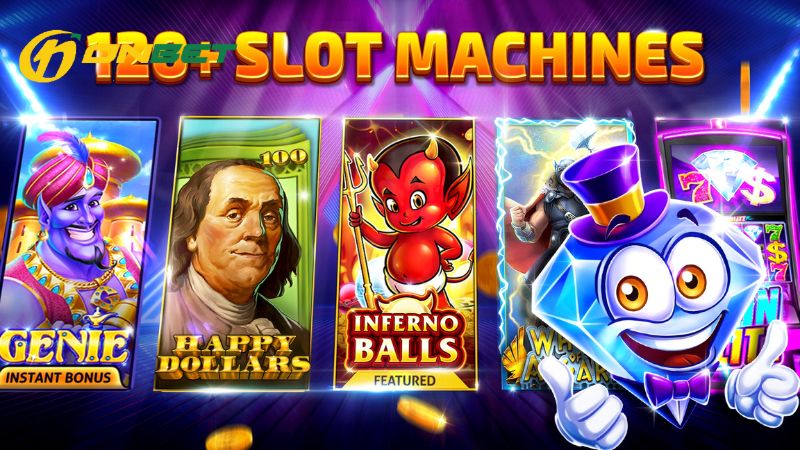 Sảnh game Slot có giao diện bắt mắt, nhiều chủ đề